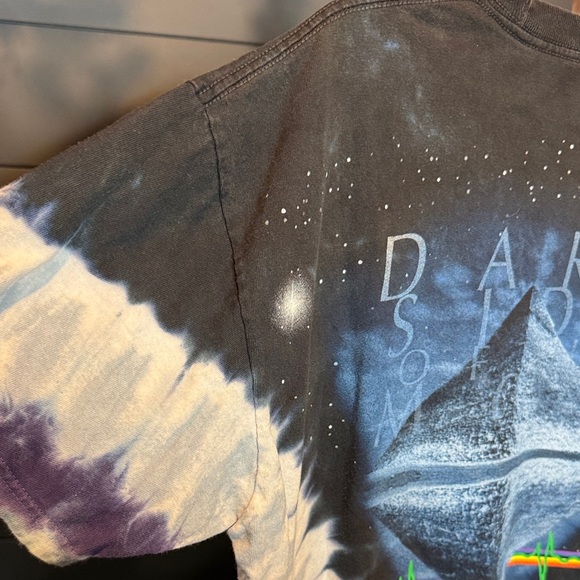#204 2004 Liquid Blue | Pink Floyd Tie-Dye Graphic T-Shirt Sz. L - Picture 8 of 11